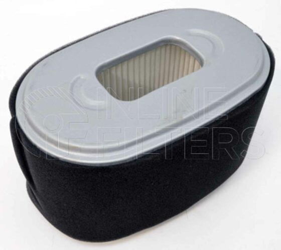 Inline FA10993. Air Filter Product – Cartridge – Oval Product Air filter product