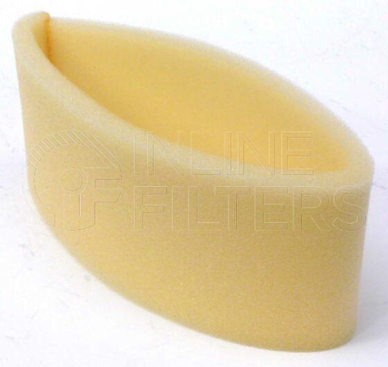 Inline FA10999. Air Filter Product – Band – Round Product Foam air pre-filter Outer FIN-FA11580