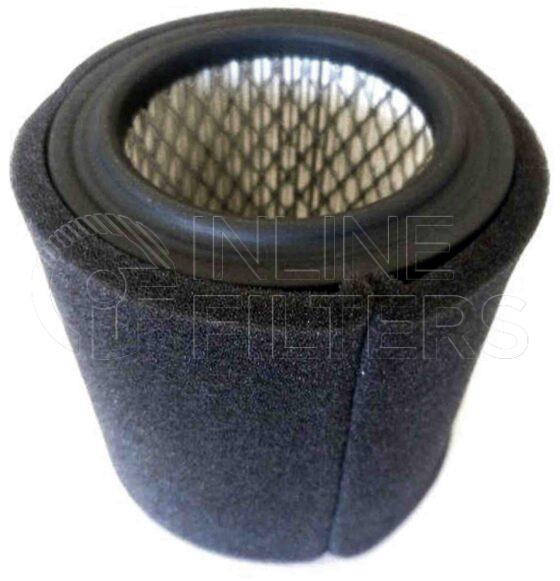 Inline FA11008. Air Filter Product – Cartridge – Round Product Air filter product