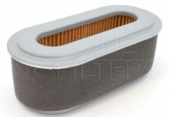 Inline FA11011. Air Filter Product – Cartridge – Oval Product Air filter product