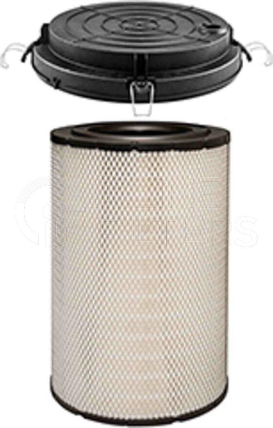 Inline FA11032. Air Filter Product – Radial Seal – Round Product Radial seal air filter cartridge and lid kit Usage First installation only Then use Element FIN-FA14756