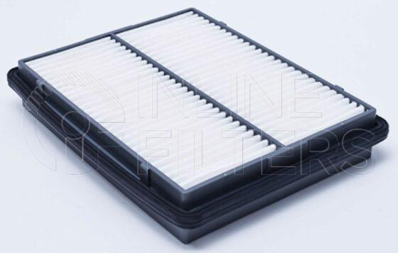 Inline FA11064. Air Filter Product – Panel – Oblong Product Panel air filter element Type Hard plastic