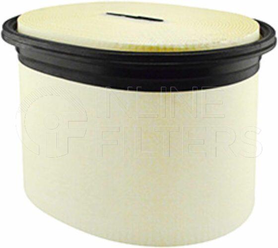 Inline FA11094. Air Filter Product – Cartridge – Oval Product Primary oval air filter cartridge