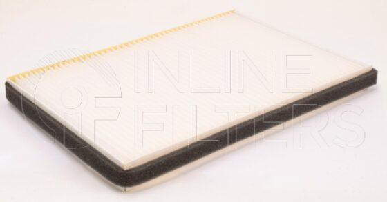 Inline FA11099. Air Filter Product – Panel – Oblong Product Air filter product