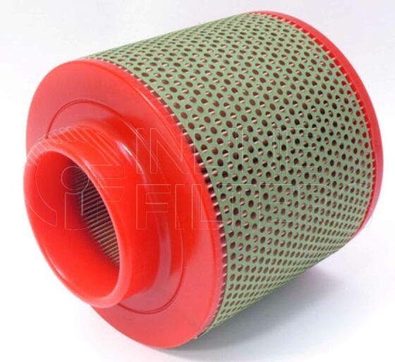 Inline FA11103. Air Filter Product – Breather – Engine Product Engine air breather filter Outlet ID 76mm