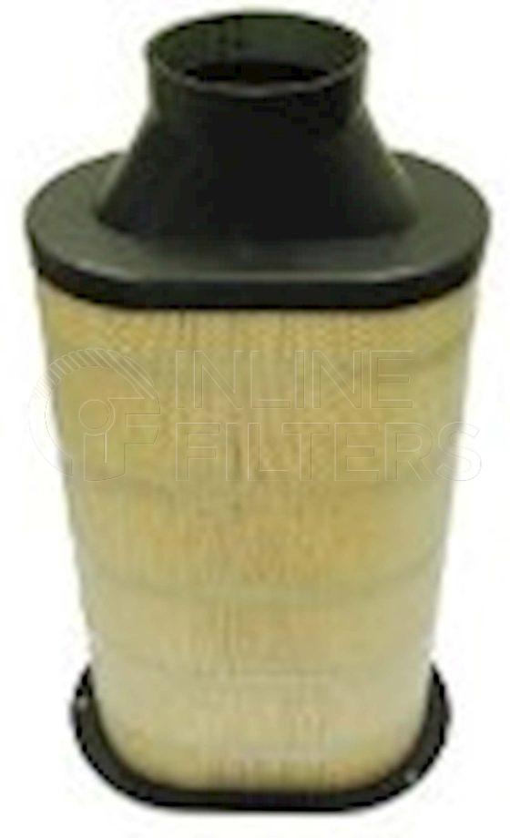 Inline FA11106. Air Filter Product – Cartridge – Lid Product Oval air filter cartridge with lid