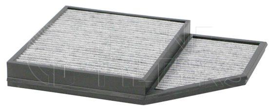 Inline FA11148. Air Filter Product – Panel – Odd Product Cabin air filter Media Carbon Standard Media FIN-FA11143