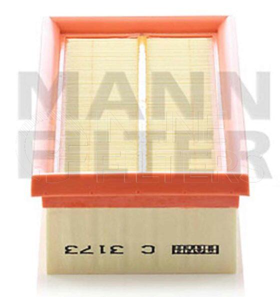 Inline FA11199. Air Filter Product – Panel – Oblong Product Panel air filter Type Soft plastic