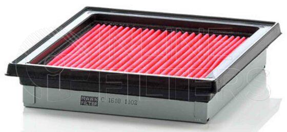 Inline FA11200. Air Filter Product – Panel – Oblong Product Panel air filter Type Soft plastic