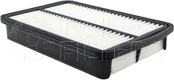 Inline FA11203. Air Filter Product – Panel – Oblong Product Panel air filter element Type Hard plastic