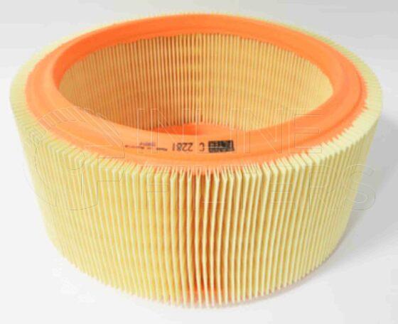 Inline FA11248. Air Filter Product – Cartridge – Round Product Air filter product