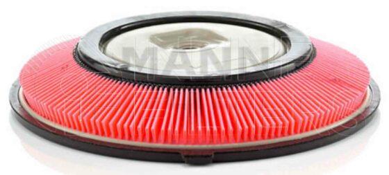 Inline FA11261. Air Filter Product – Panel – Round Product Air filter product