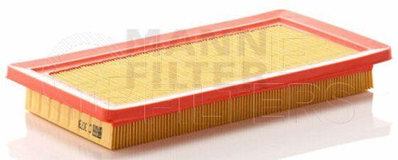 Inline FA11263. Air Filter Product – Panel – Oblong Product Panel air filter Type Soft plastic