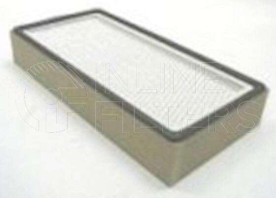 Inline FA11278. Air Filter Product – Panel – Oblong Product Air filter product