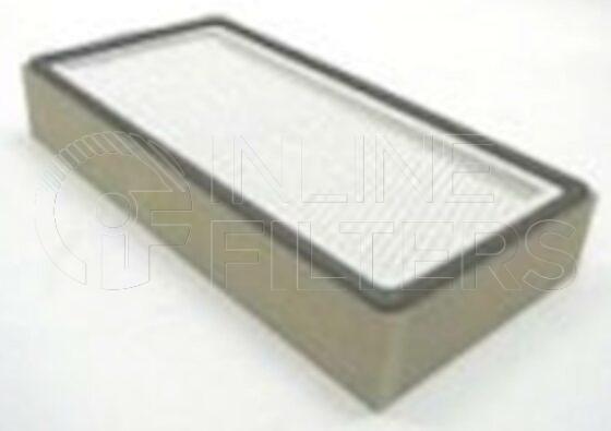 Inline FA11282. Air Filter Product – Panel – Oblong Product Air filter product
