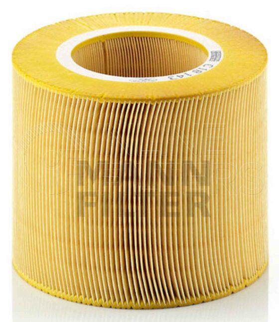 Inline FA11302. Air Filter Product – Cartridge – Round Product Air filter product