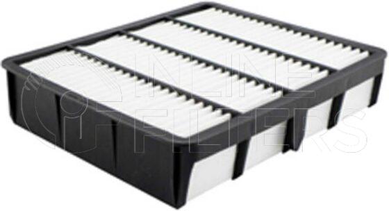 Inline FA11326. Air Filter Product – Panel – Oblong Product Panel air filter element Type Hard plastic