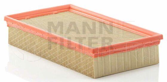 Inline FA11327. Air Filter Product – Panel – Oblong Product Panel air filter Type Soft plastic