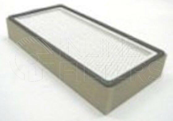 Inline FA11340. Air Filter Product – Panel – Oblong Product Air filter product
