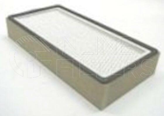 Inline FA11349. Air Filter Product – Panel – Oblong Product Air filter product