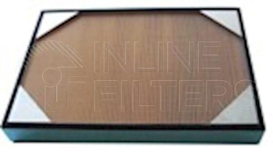 Inline FA11350. Air Filter Product – Panel – Oblong Product Air filter product