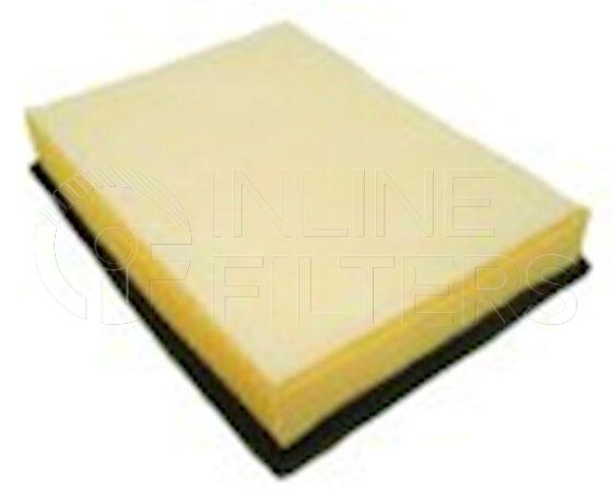 Inline FA11352. Air Filter Product – Panel – Oblong Product Air filter product