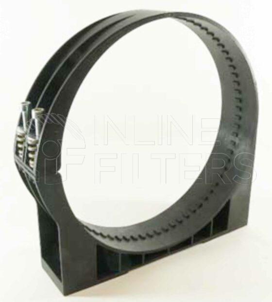 Inline FA11383. Air Filter Product – Accessory – Mounting Band Product Filter housing mounting band ID 212mm Material Plastic Used With FIN-FA10051 housing or Used With FIN-FA14081 housing or Used With FIN-FA11368 housing