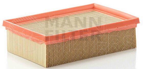 Inline FA11397. Air Filter Product – Panel – Oblong Product Panel air filter Type Soft plastic