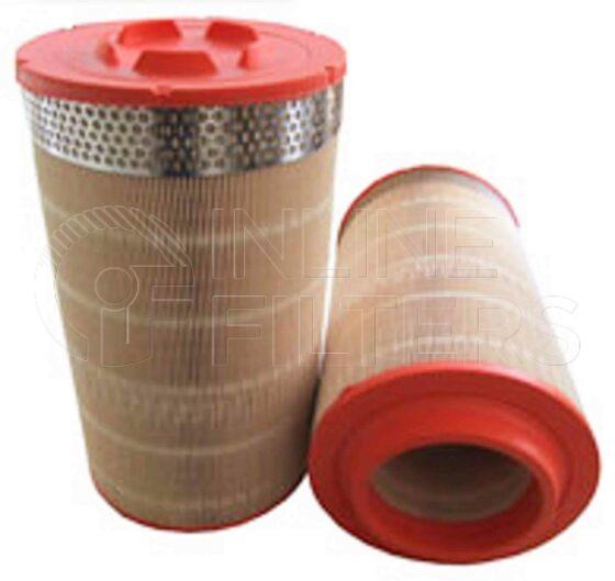 Inline FA11417. Air Filter Product – Radial Seal – Round Product Outer radial seal air filter Inner Safety FIN-FA10960