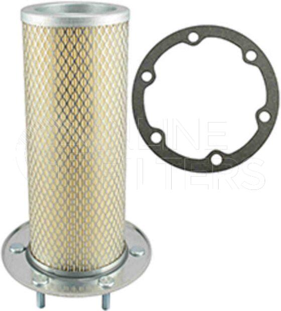 Inline FA11450. Air Filter Product – Cartridge – Inner Product Inner safety air filter cartridge Bolts 6 Outer FIN-FA14740