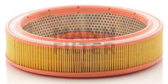 Inline FA11452. Air Filter Product – Cartridge – Round Product Air filter product