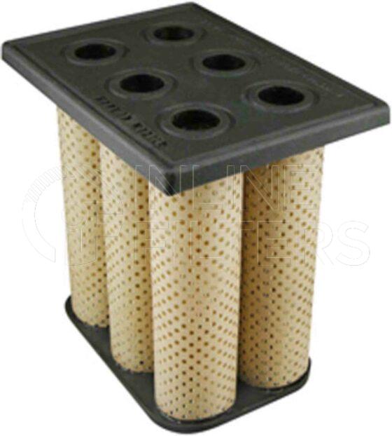Inline FA11487. Air Filter Product – Cartridge – Tube Product Tube type air filter cartridge Number of Tubes 6 Tube Configuration 2 x 3