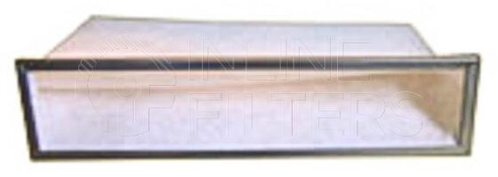 Inline FA11497. Air Filter Product – Panel – Oblong Product Air filter product