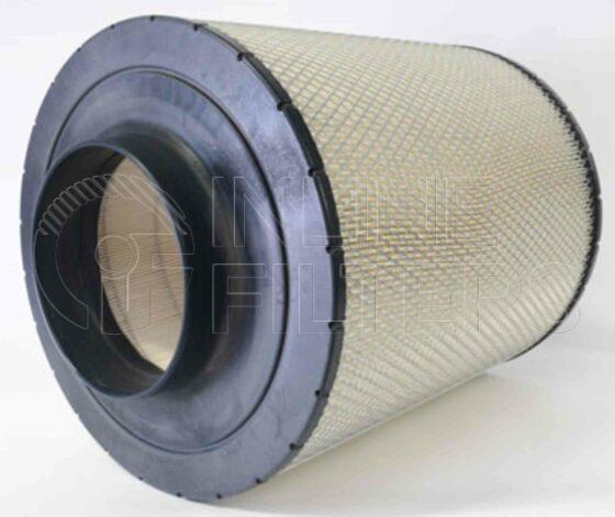 Inline FA11499. Air Filter Product – Housing – Disposable Product Disposable air filter housing Outlet ID 152mm Air Intake Side