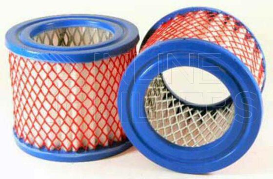Inline FA11528. Air Filter Product – Cartridge – Round Product Industrial air filter cartridge
