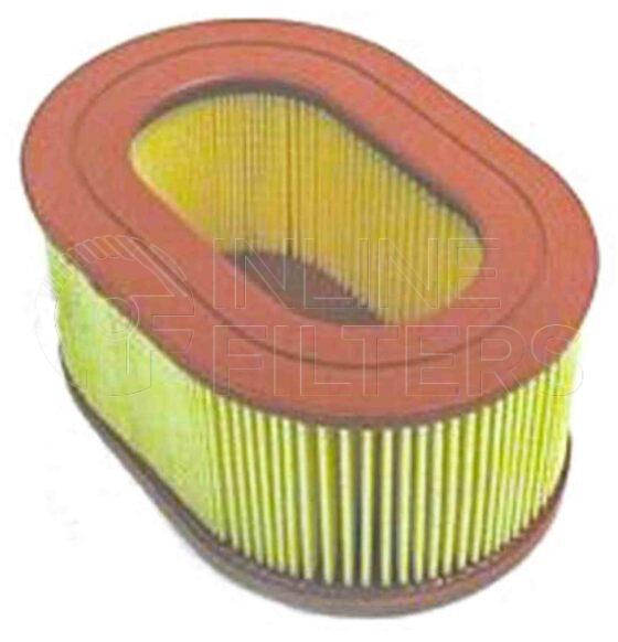 Inline FA11542. Air Filter Product – Cartridge – Oval Product Air filter product