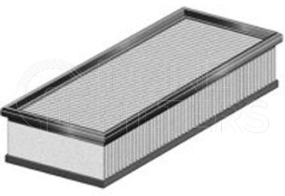 Inline FA11543. Air Filter Product – Panel – Oblong Product Panel air filter Type Soft plastic