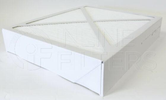 Inline FA11565. Air Filter Product – Panel – Oblong Product Panel air filter Surround Material Metal Card Surround version FIN-FA15300