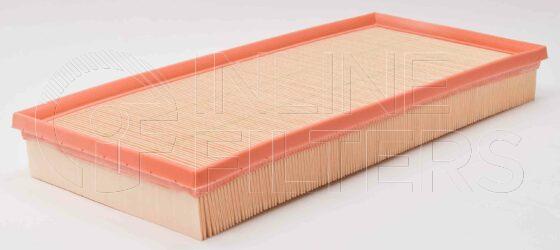 Inline FA11568. Air Filter Product – Panel – Oblong Product Panel air filter Type Soft plastic