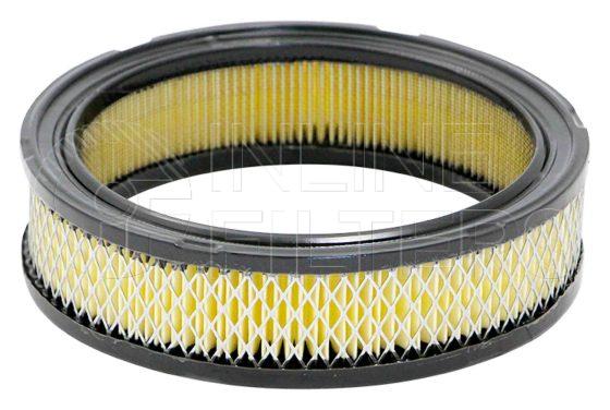 Inline FA11572. Air Filter Product – Cartridge – Round Product Air filter cartridge Foam Prefilter FIN-FA11587