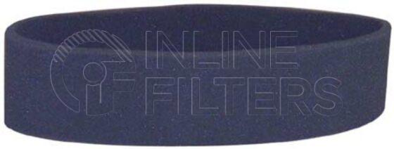 Inline FA11574. Air Filter Product – Band – Round Product Foam outer air filter Used With FIN-FA11571
