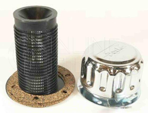 Inline FA11594. Air Filter Product – Breather – Hydraulic Product Hydraulic air breather filter Fitted With Locking lug