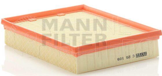 Inline FA11603. Air Filter Product – Panel – Oblong Product Panel air filter Type Soft plastic