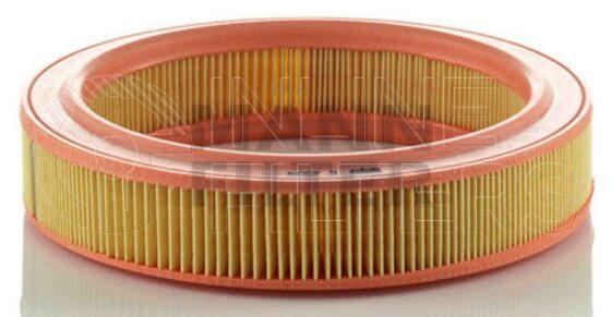 Inline FA11637. Air Filter Product – Cartridge – Round Product Air filter product
