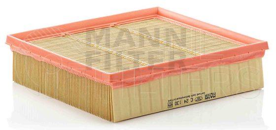 Inline FA11655. Air Filter Product – Panel – Oblong Product Panel air filter Type Soft plastic