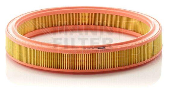 Inline FA11658. Air Filter Product – Cartridge – Oval Product Air filter product