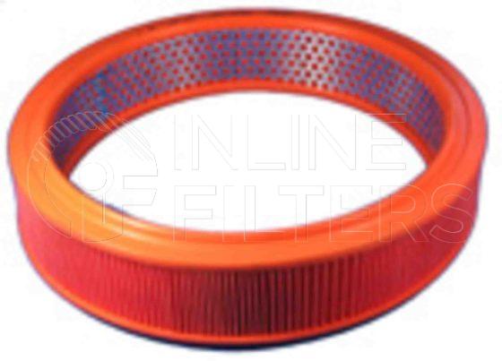 Inline FA11664. Air Filter Product – Cartridge – Round Product Air filter product