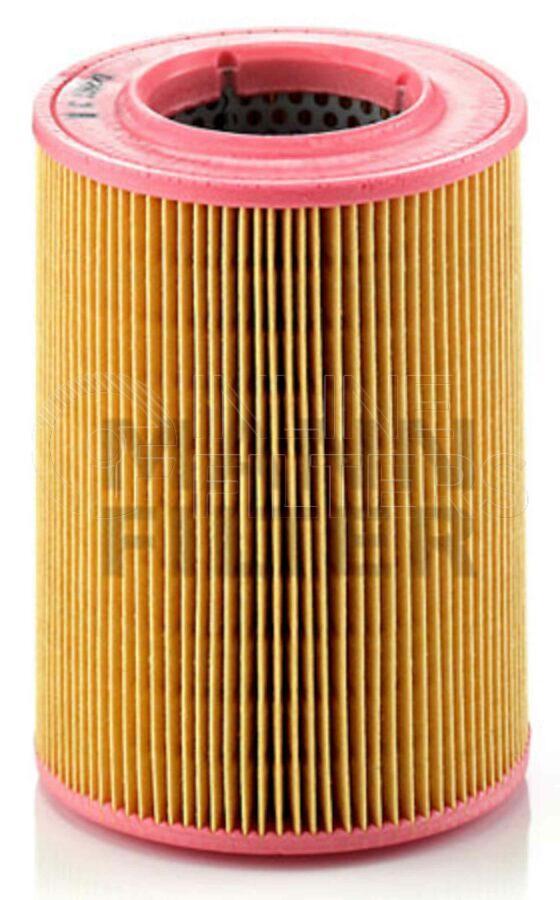 Inline FA11665. Air Filter Product – Cartridge – Round