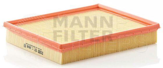 Inline FA11668. Air Filter Product – Panel – Oblong Product Panel air filter Type Soft plastic