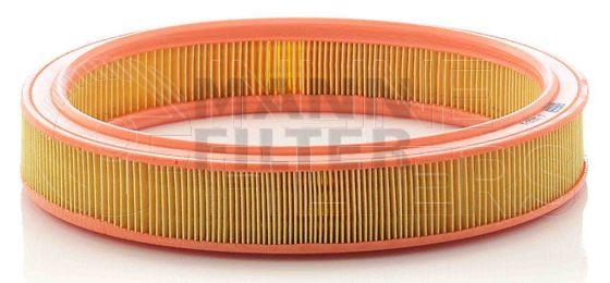 Inline FA11673. Air Filter Product – Cartridge – Oval Product Air filter product